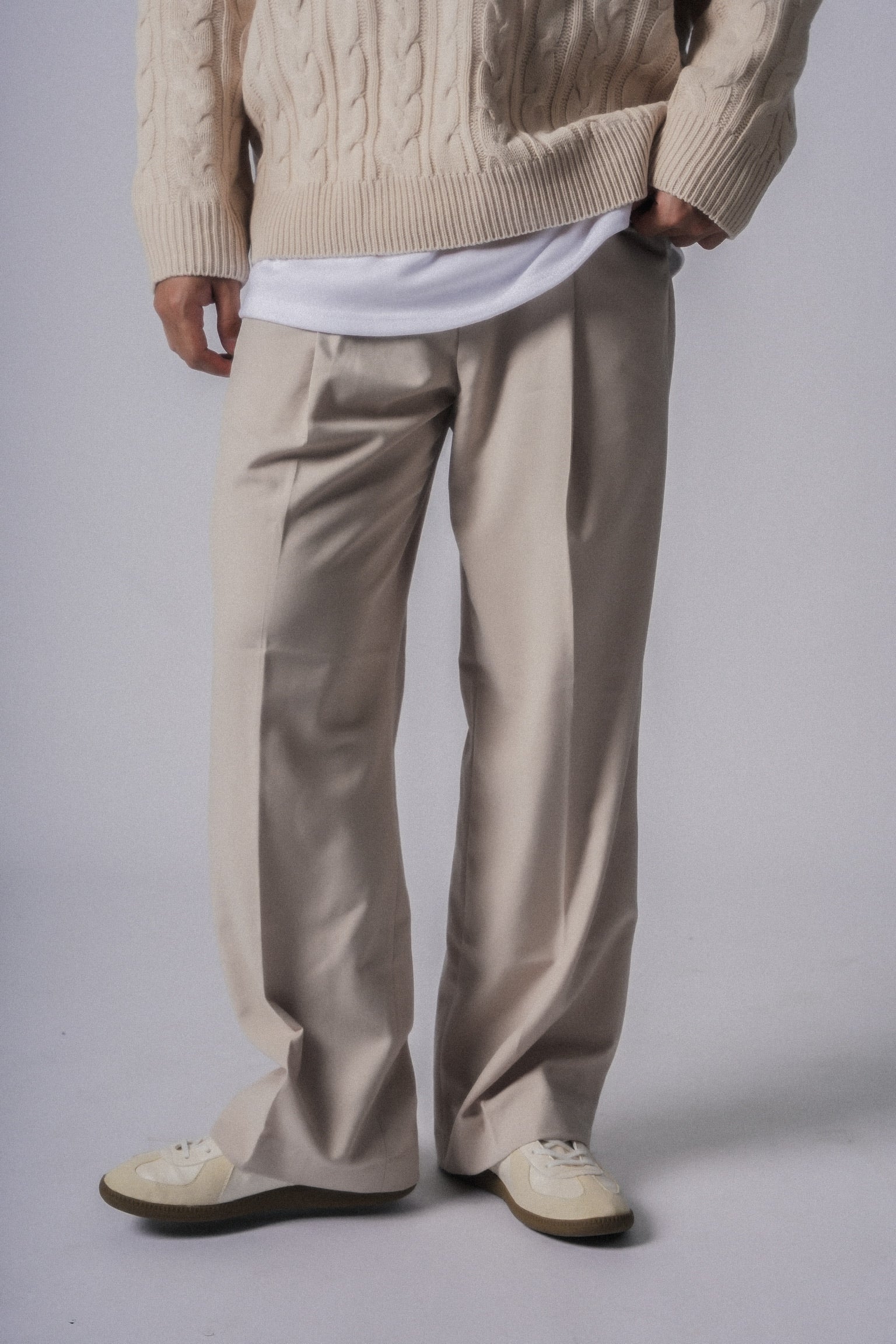 Cable Knit Top-韓國男裝