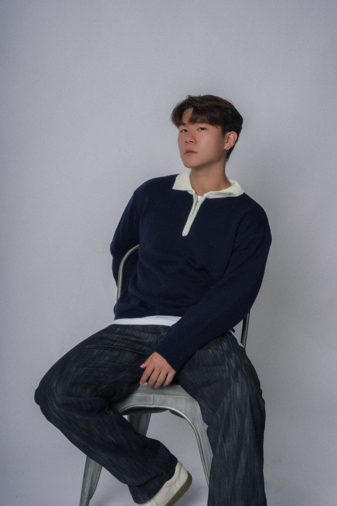 柔軟!針織上衣Soft-Touch Knit Top-韓國男裝