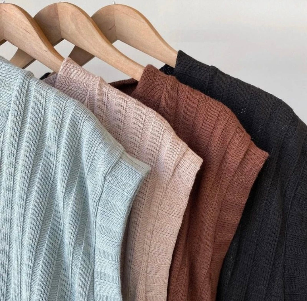 Line Knit Vest (4 colours)