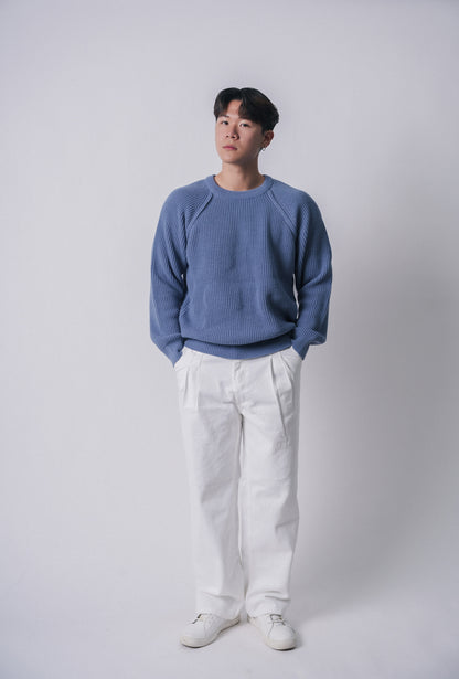 挺身落地牛仔褲