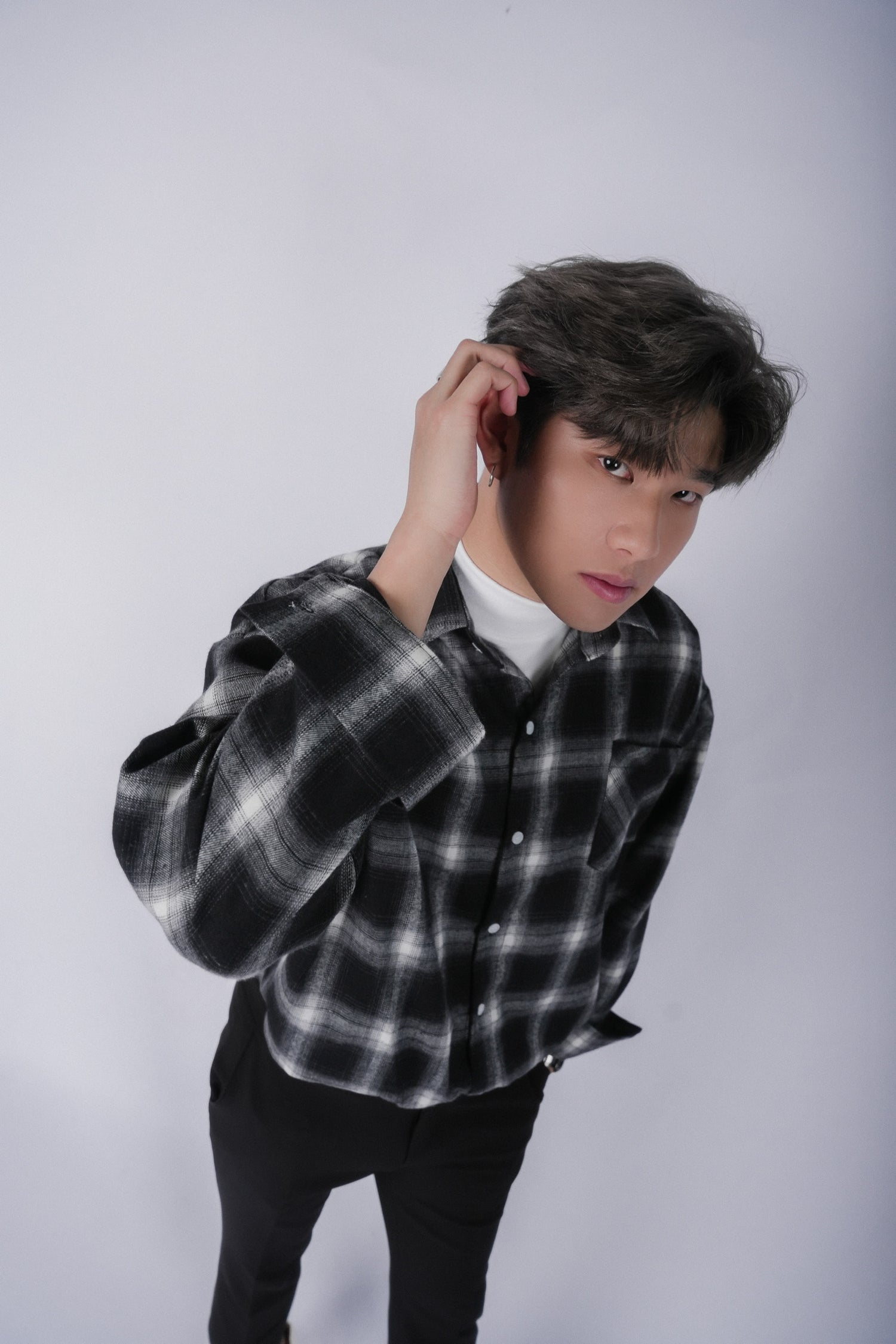 格仔襯衫Checked Shirt－韓國男裝