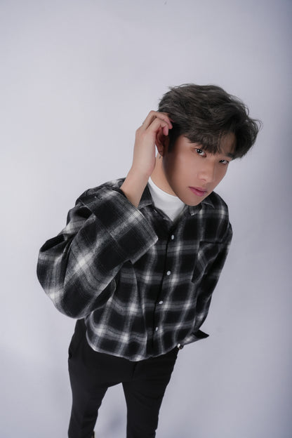 格仔襯衫Checked Shirt－韓國男裝