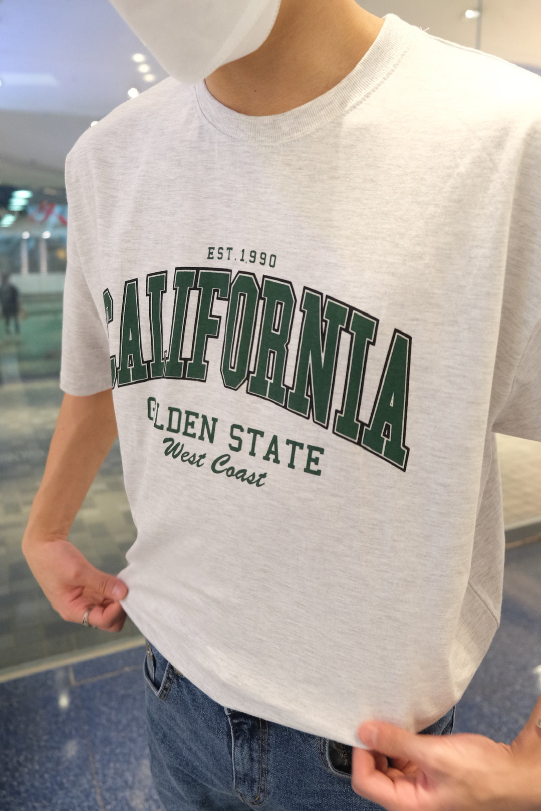 日常風上衣California Tee - 179cmhk