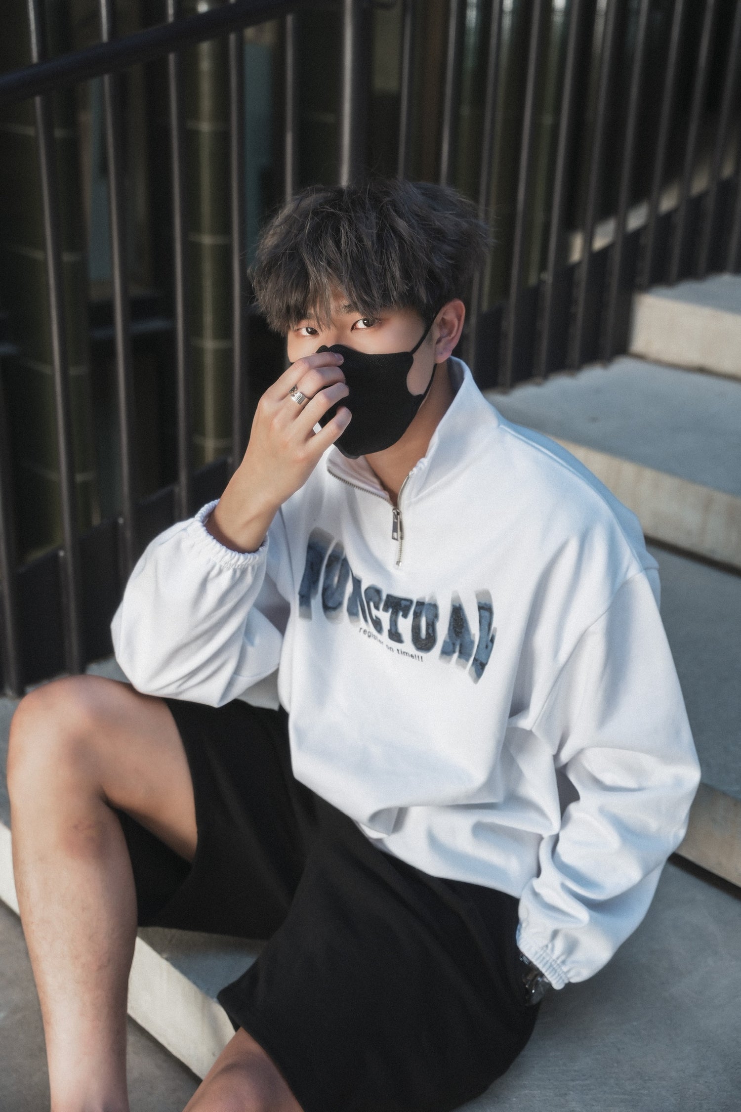 Zip Sweatshirt－韓國男裝