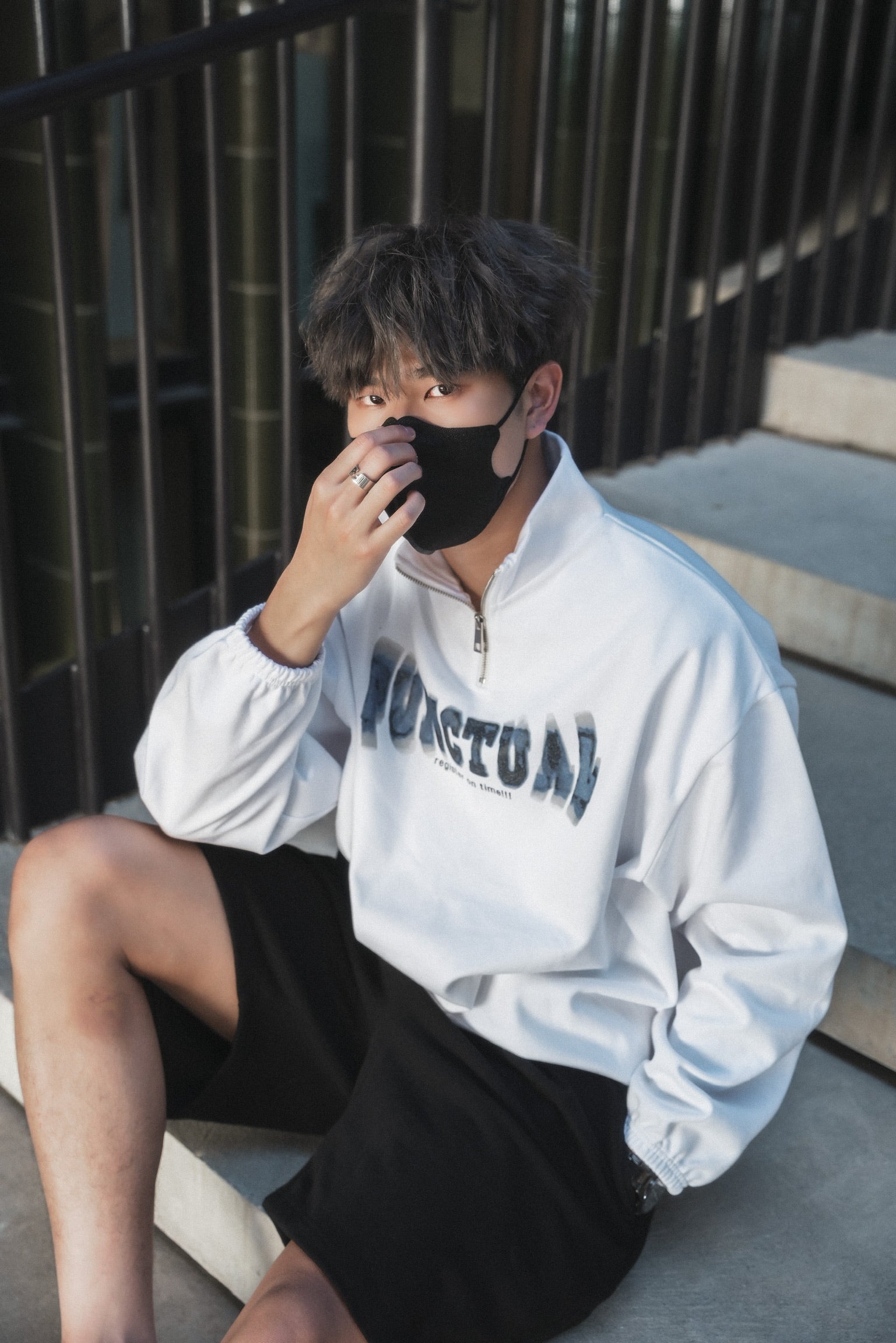 Zip Sweatshirt－韓國男裝