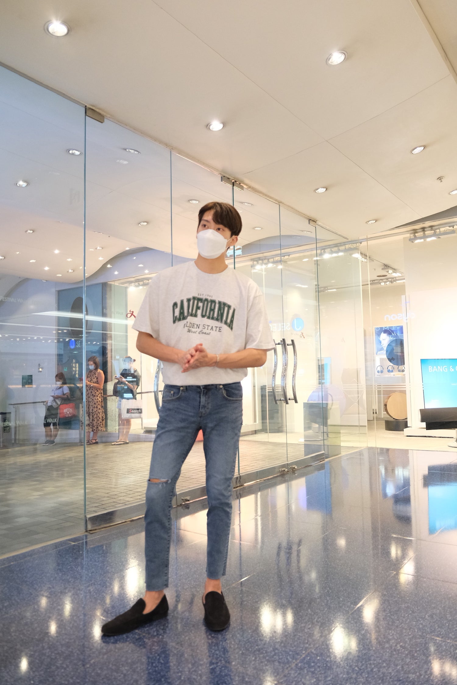 日常風上衣California Tee - 179cmhk