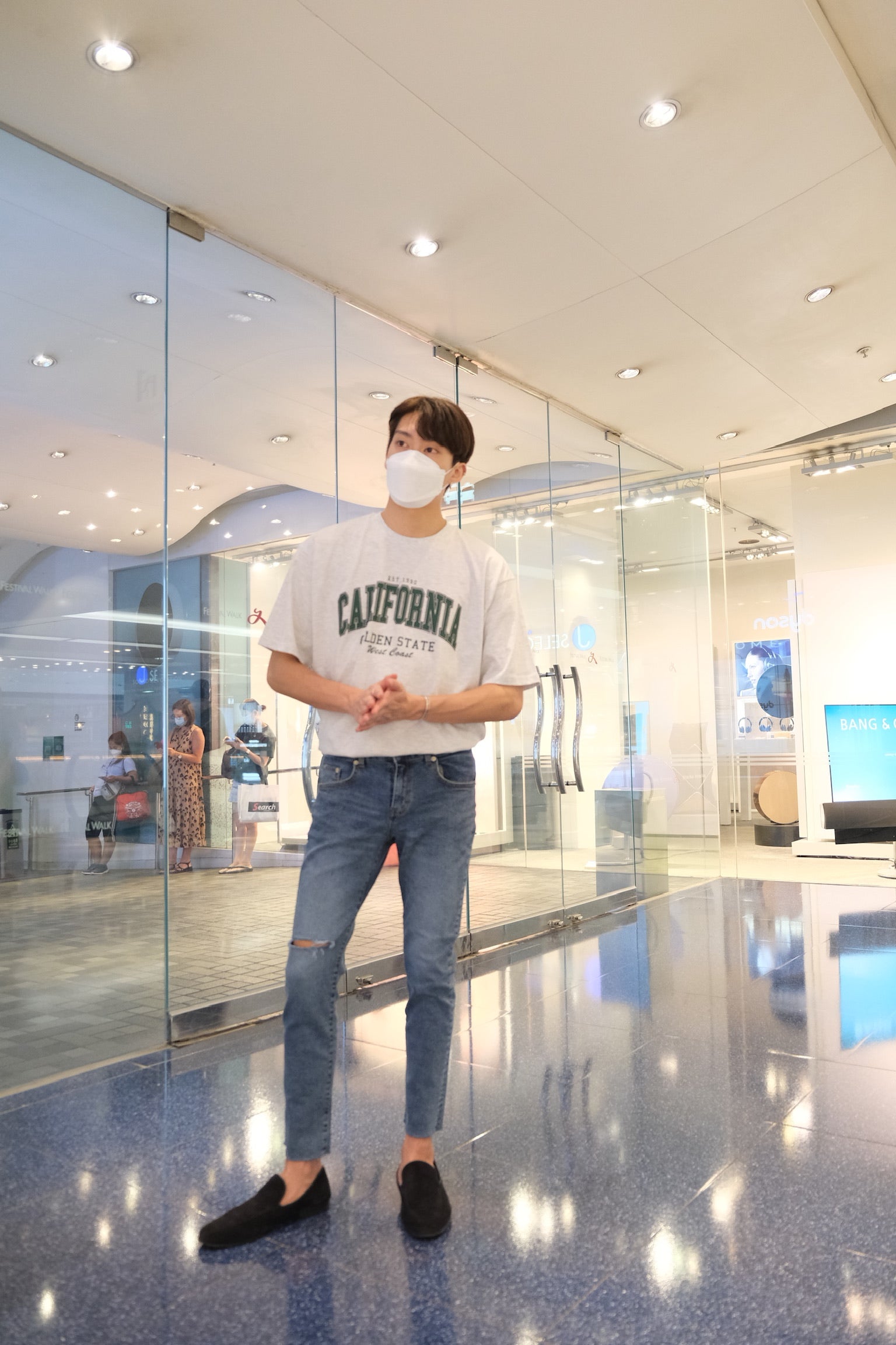 日常風上衣California Tee - 179cmhk