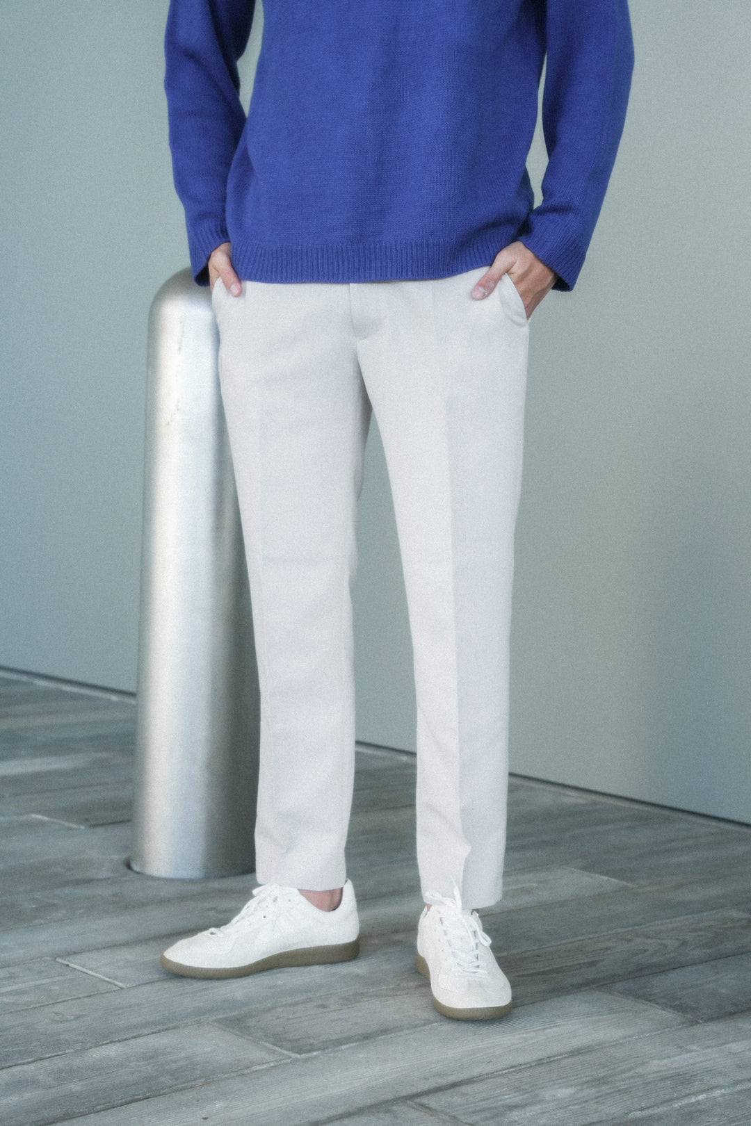 Cobalt Blue Knit Top