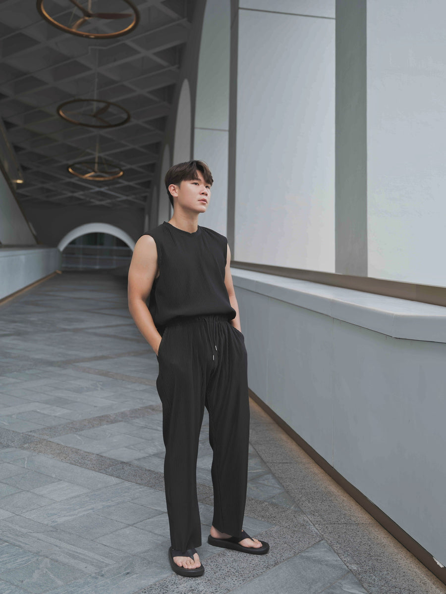 韓國男裝-背心套裝Vest Set - Bottom