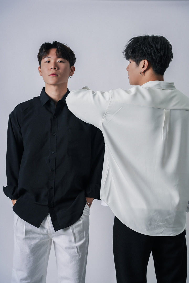 黑色襯衫Black shirt － 韓國男裝