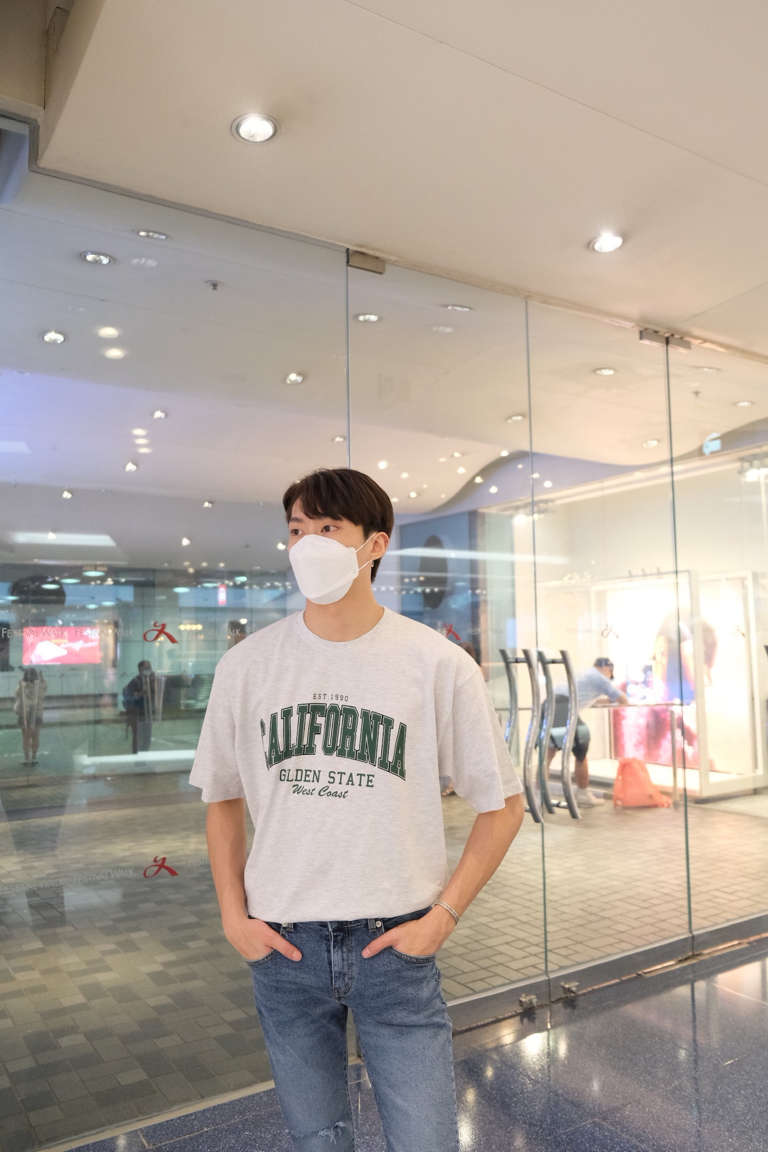 日常風上衣California Tee - 179cmhk