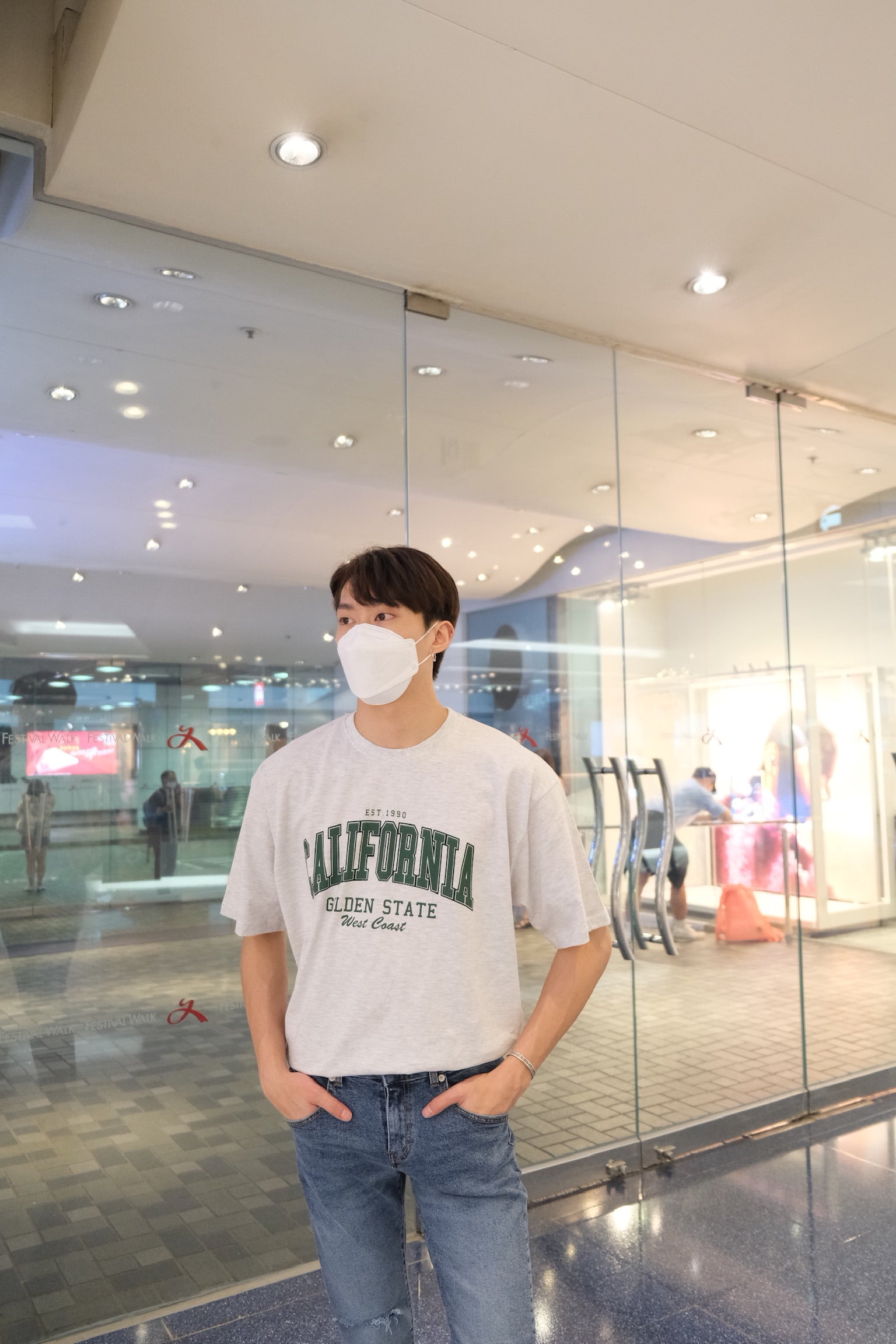 日常風上衣California Tee - 179cmhk