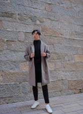 啡色大衣Brown Coat－韓國男裝