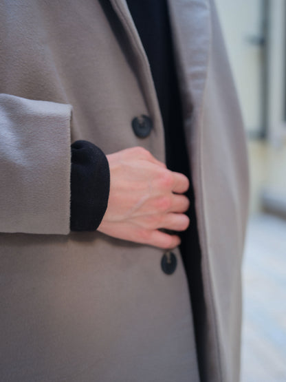 啡色大衣Brown Coat－韓國男裝