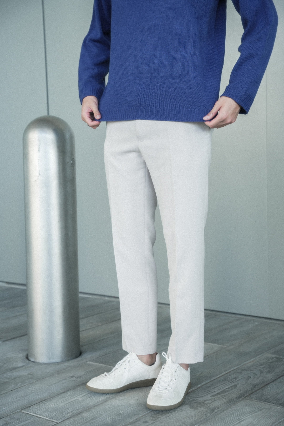 Cobalt Blue Knit Top