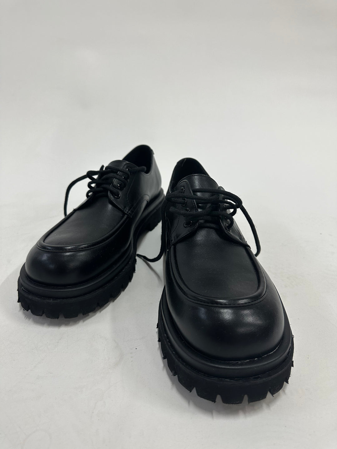 厚底皮鞋Lace-up Shoes - 韓國男裝皮鞋