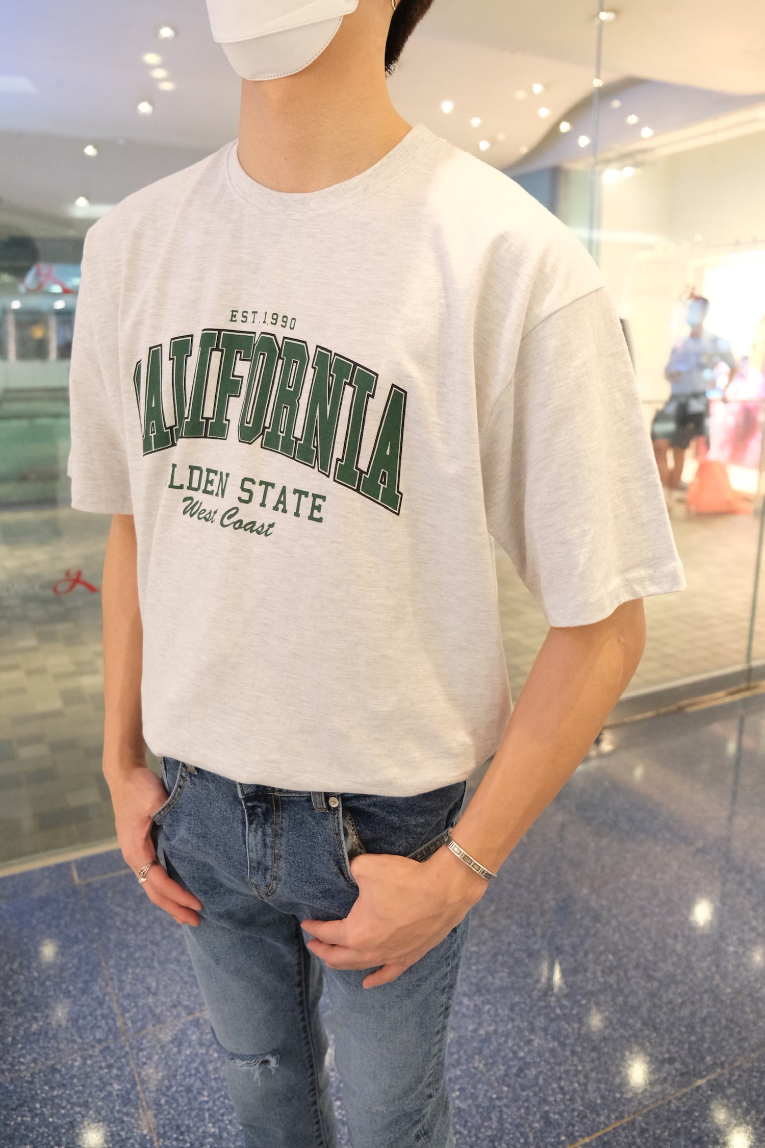 日常風上衣California Tee - 179cmhk