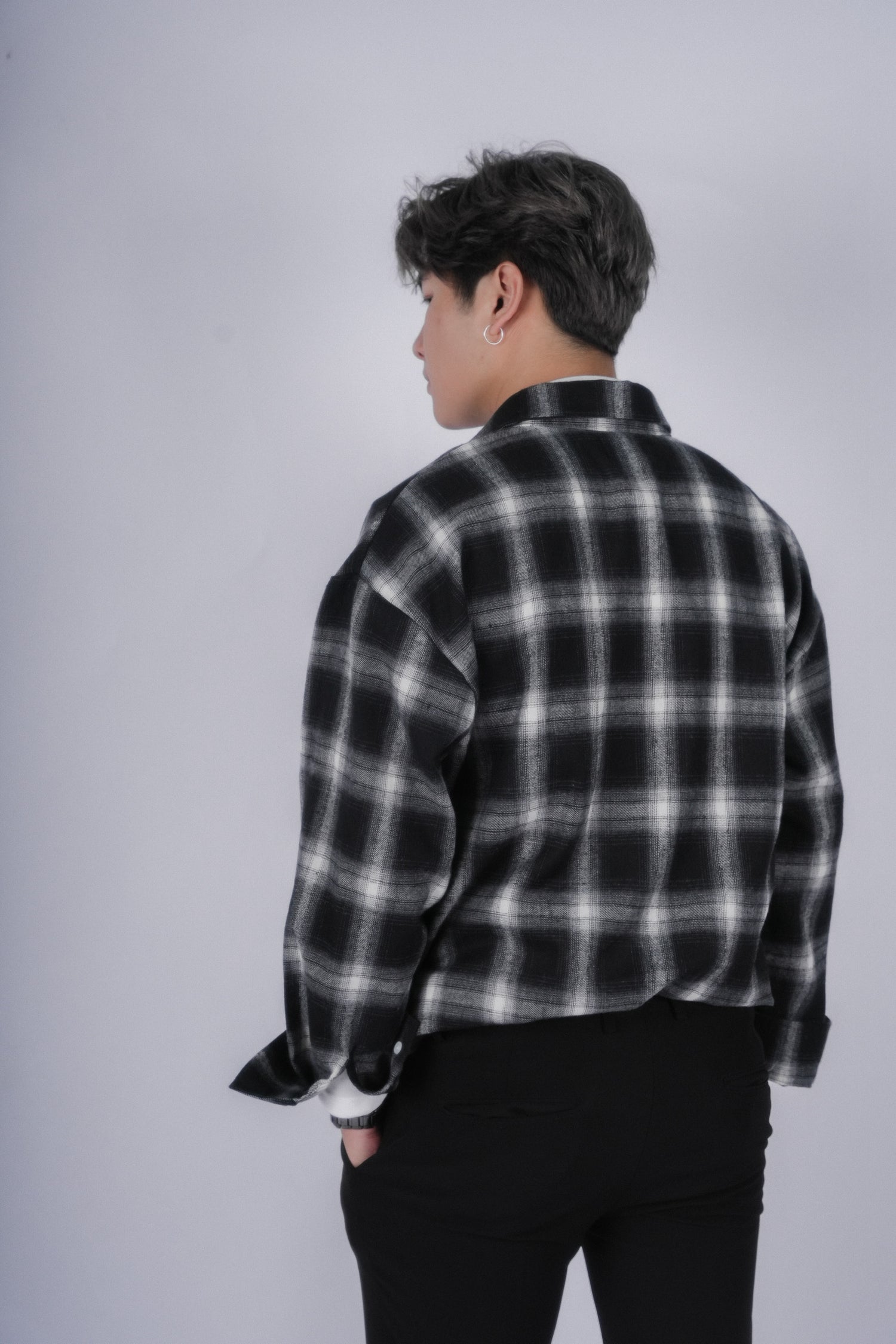 格仔襯衫Checked Shirt－韓國男裝