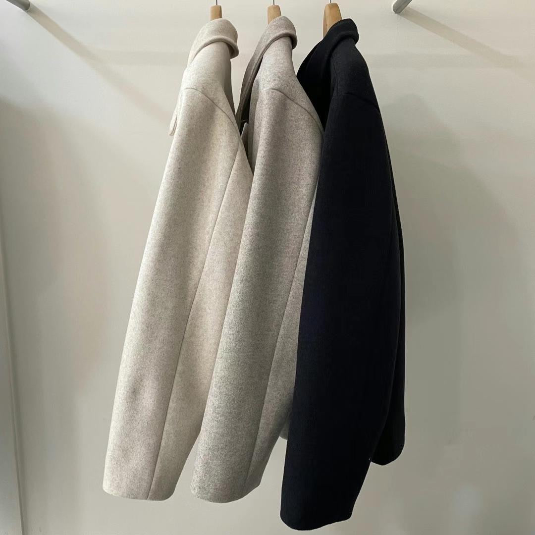 短版型毛褸Must-Have Jacket－韓國男裝