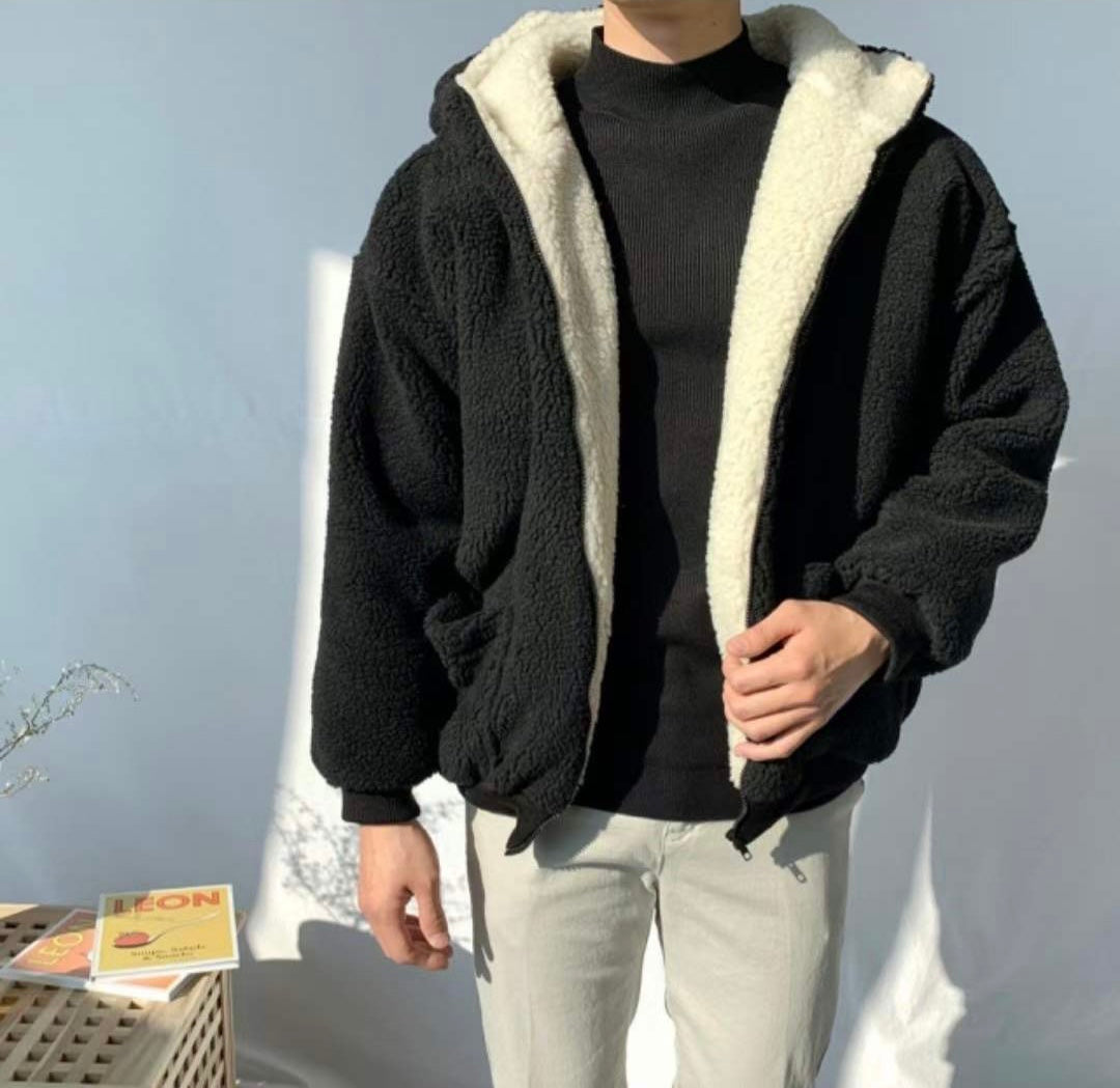 超柔軟外套Borg Jacket－韓國男裝