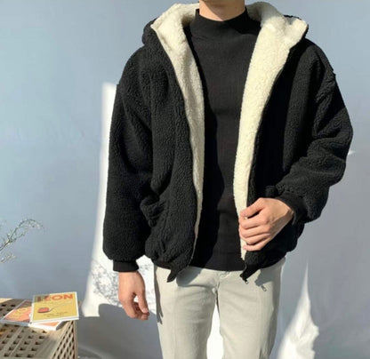 超柔軟外套Borg Jacket－韓國男裝