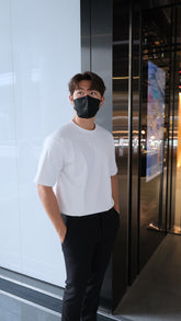 韓國男裝-純白色短袖上衣White Tee