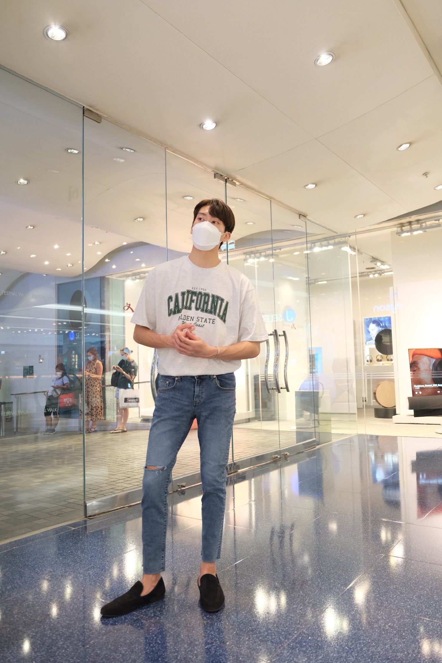 日常風上衣California Tee - 179cmhk