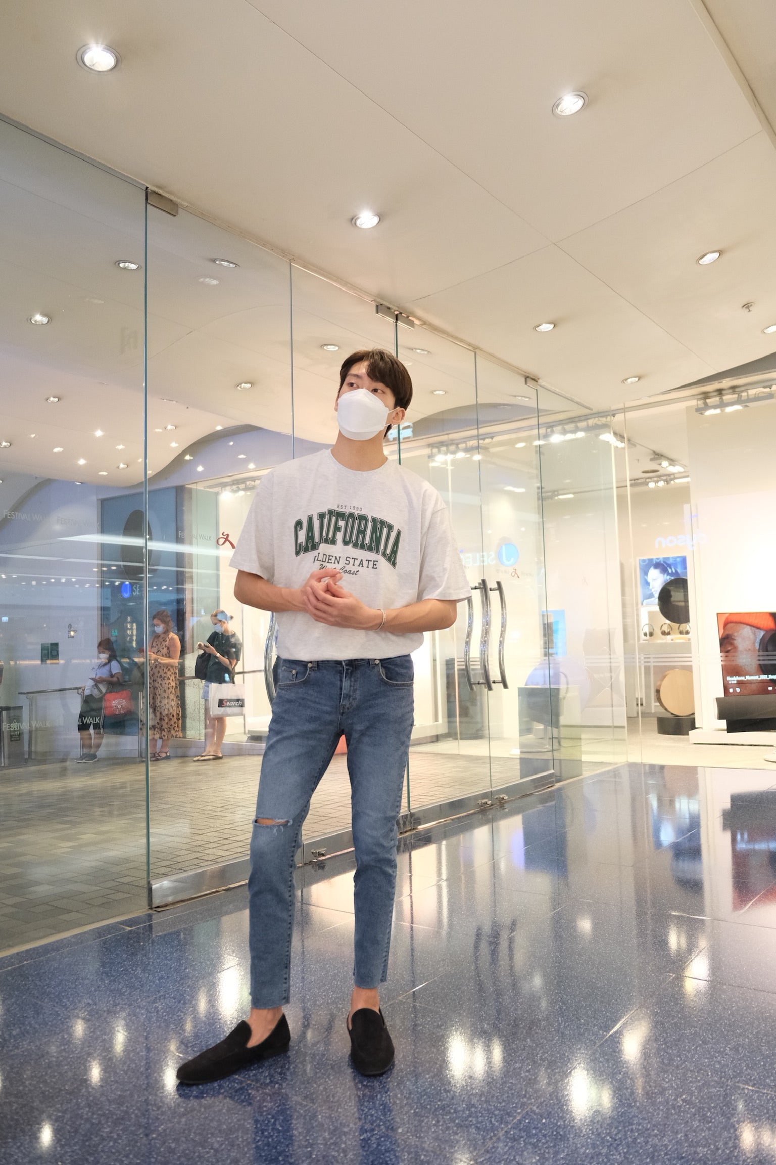 日常風上衣California Tee - 179cmhk