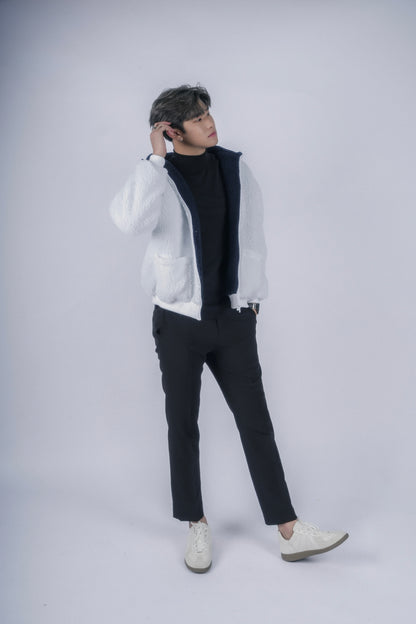 超柔軟外套Borg Jacket－韓國男裝