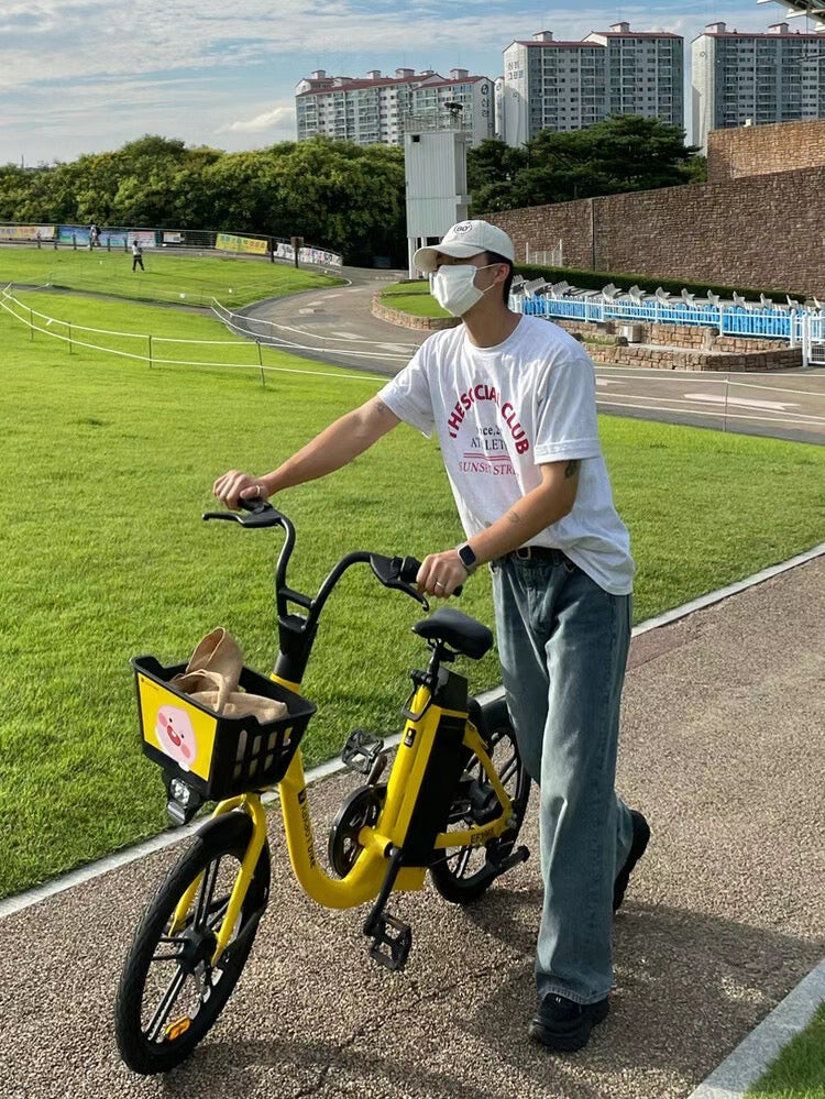 親膚韓系短袖上衣Sunset Street Tee － 韓國男裝