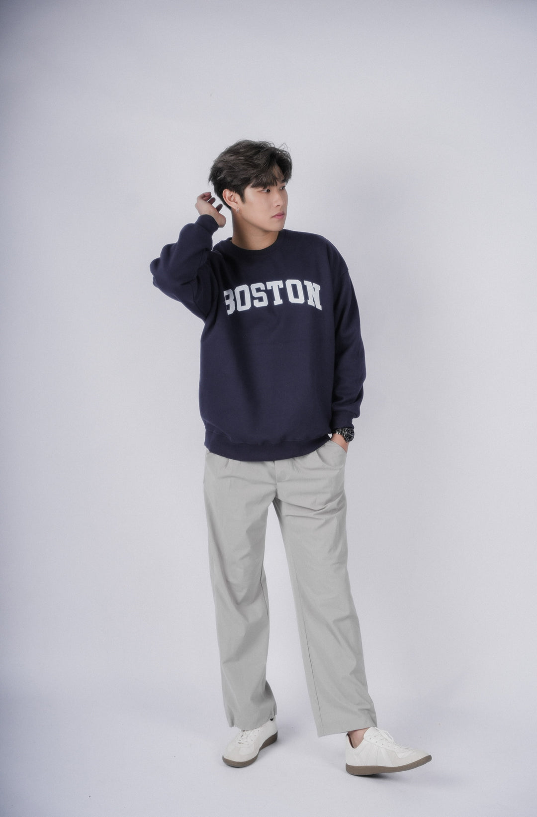 Boston衛衣Boston Sweatshirt-韓國男裝