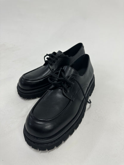 厚底皮鞋Lace-up Shoes - 韓國男裝皮鞋