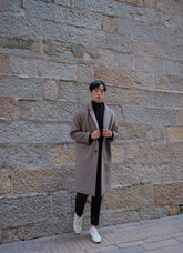 啡色大衣Brown Coat－韓國男裝