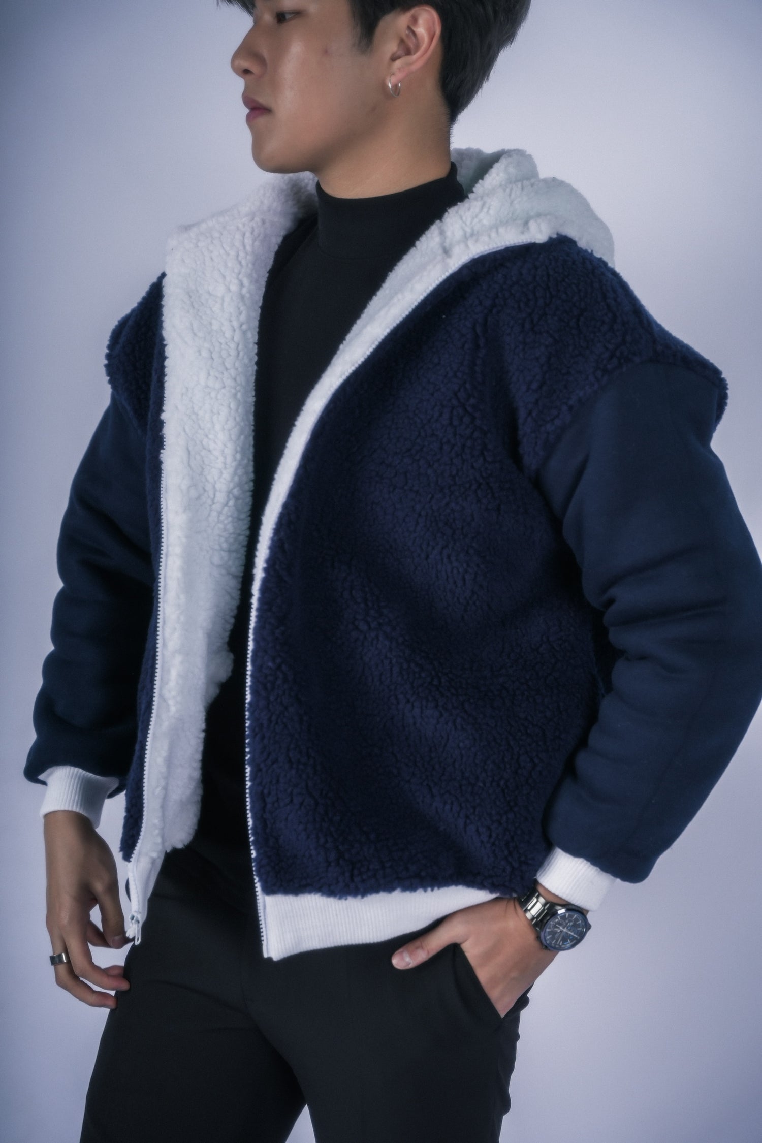 超柔軟外套Borg Jacket－韓國男裝