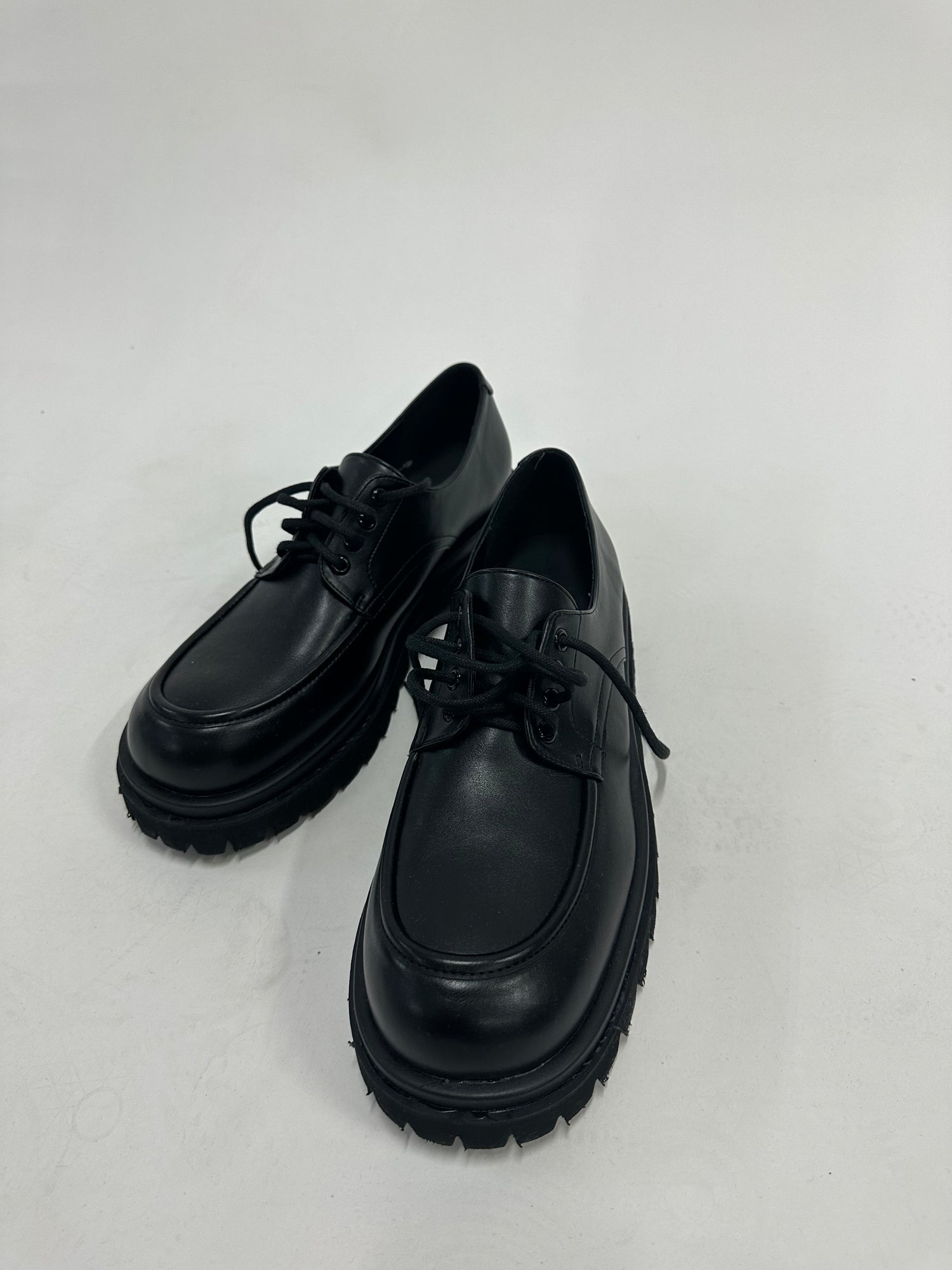 厚底皮鞋Lace-up Shoes - 韓國男裝皮鞋