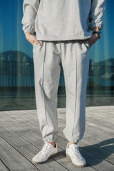 Raw grey pants－韓國男裝褲