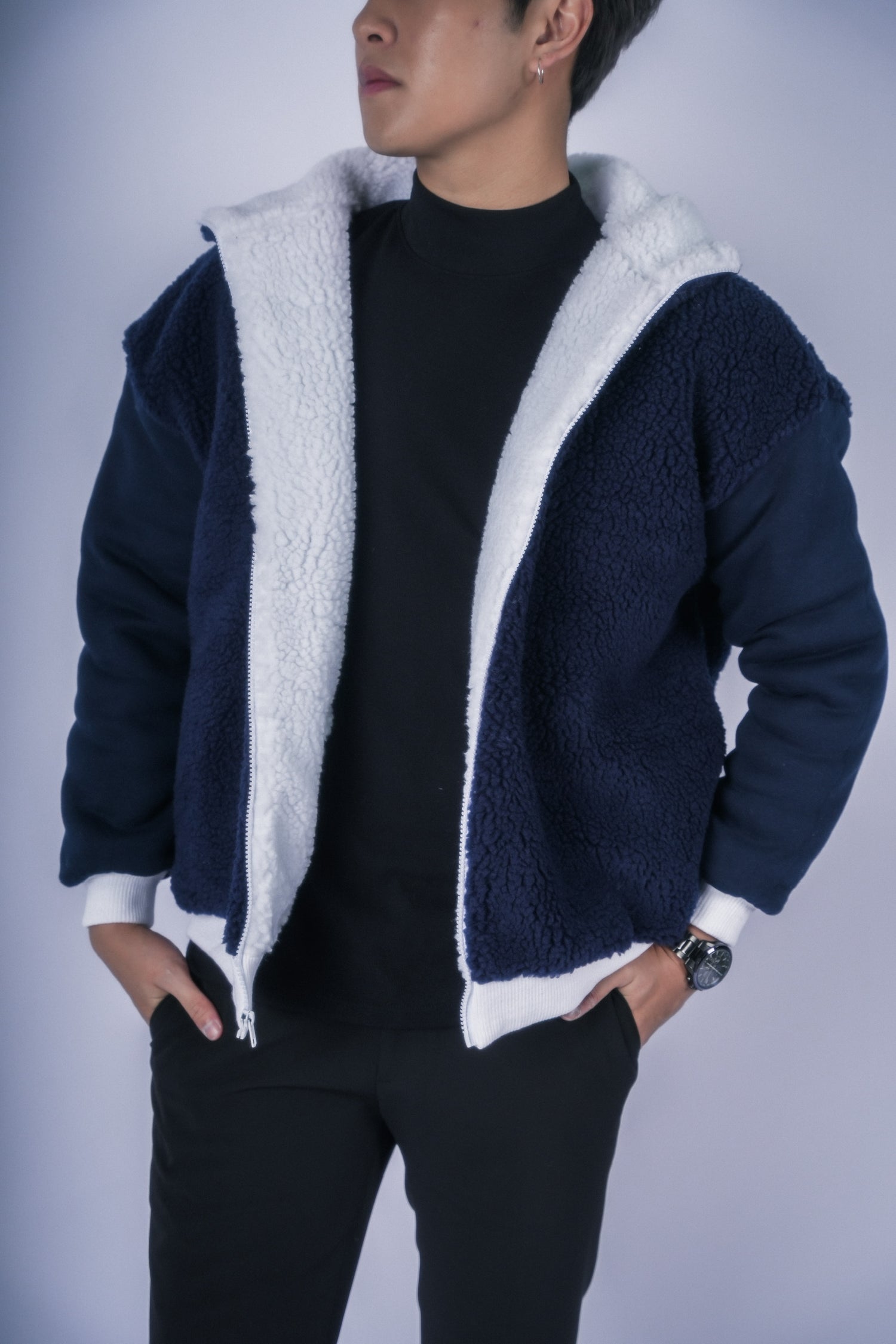 超柔軟外套Borg Jacket－韓國男裝