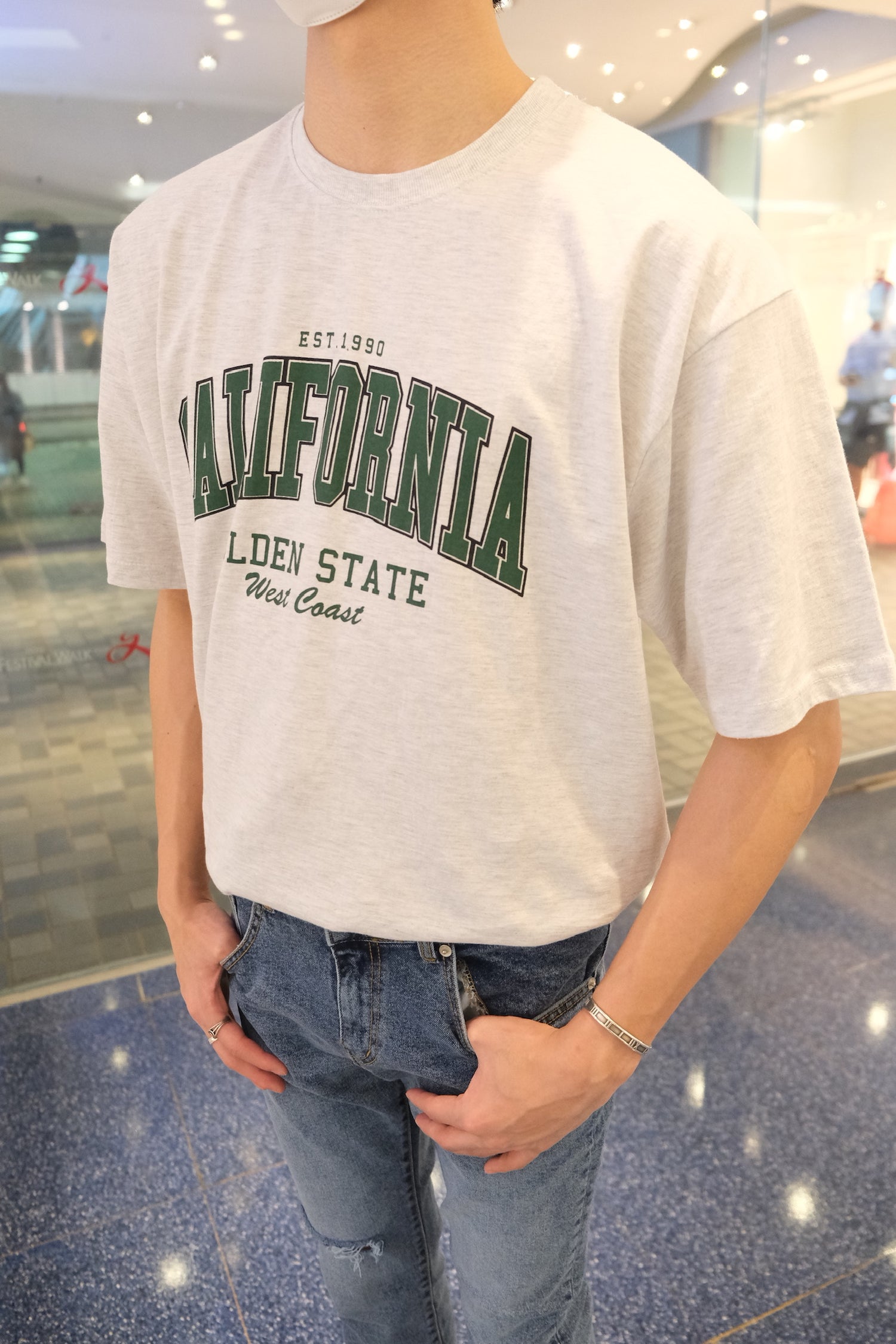 日常風上衣California Tee - 179cmhk