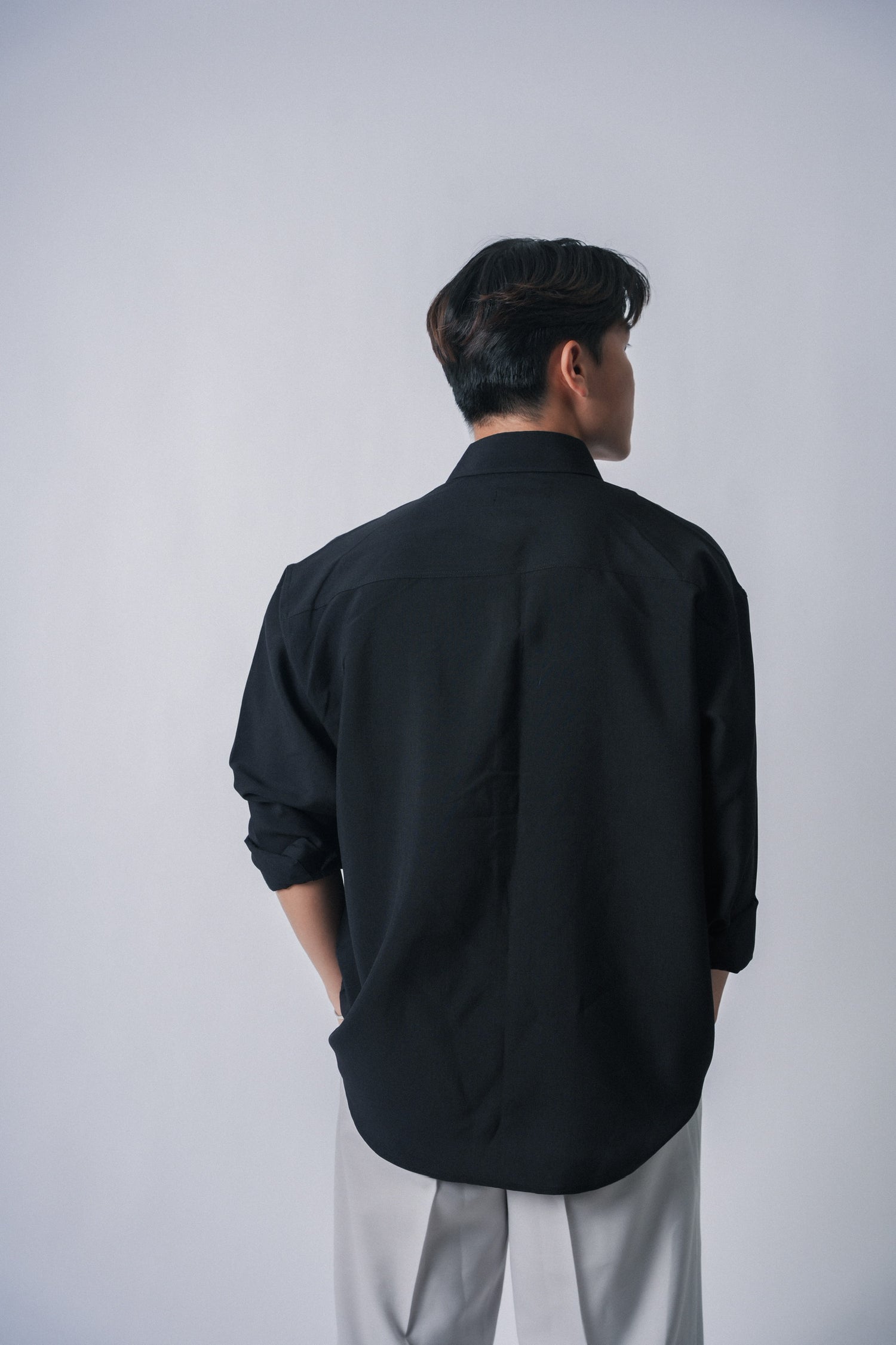 黑色襯衫Black shirt － 韓國男裝