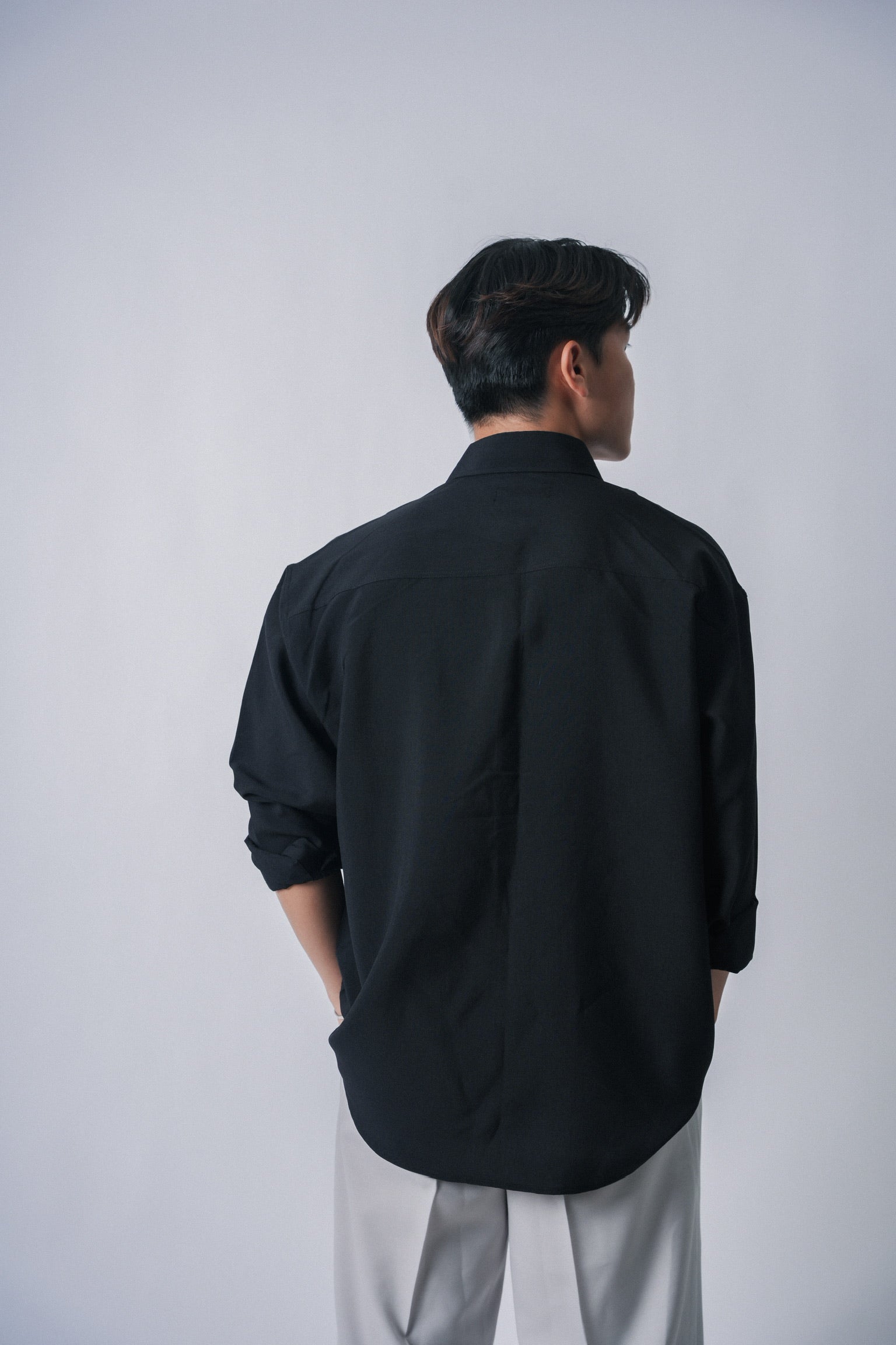 黑色襯衫Black shirt － 韓國男裝