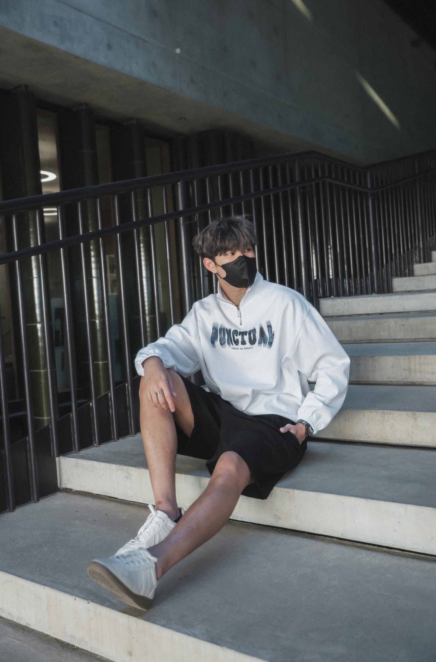 Zip Sweatshirt－韓國男裝