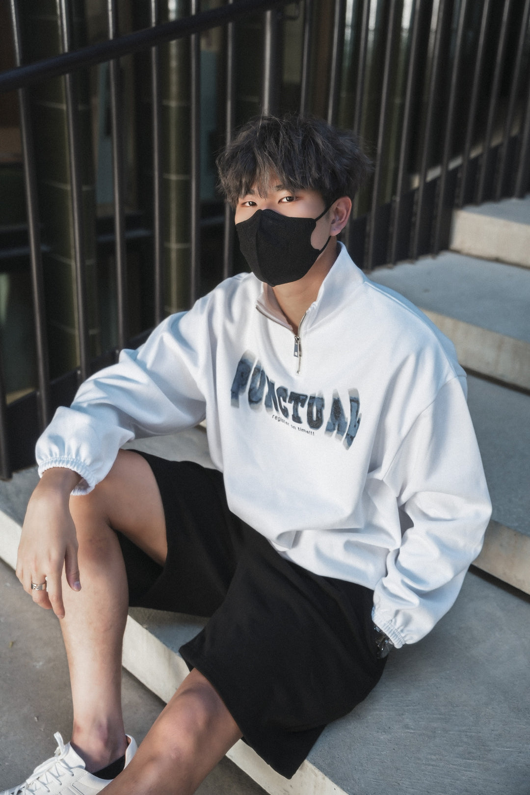 Zip Sweatshirt－韓國男裝