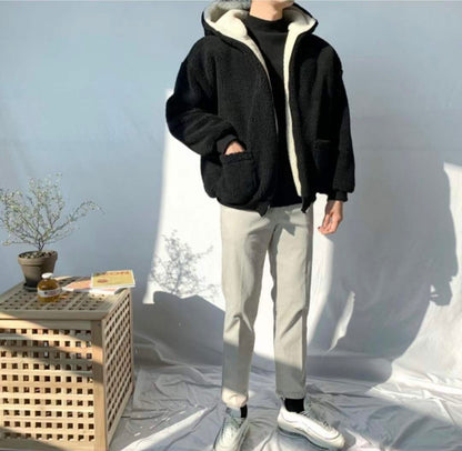 超柔軟外套Borg Jacket－韓國男裝