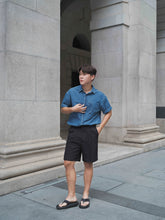 韓國男裝-黑色百搭短褲Black Shorts