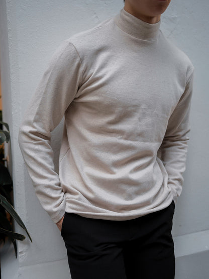 現貨 彈性半領上衣