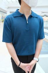 拉鍊領口上衣Half Zip Top - 179cmhk