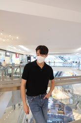 黑色鈕扣上衣Black Button Top - 179cmhk