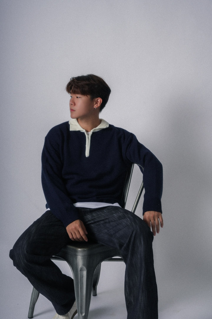 柔軟!針織上衣Soft-Touch Knit Top-韓國男裝