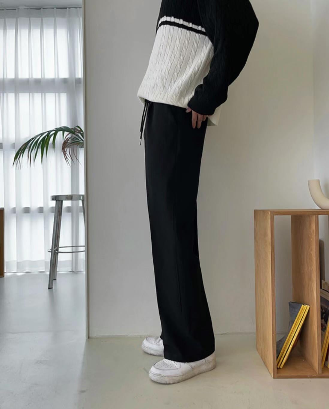 彈性落地長褲Comfy Bottom － 韓國男裝