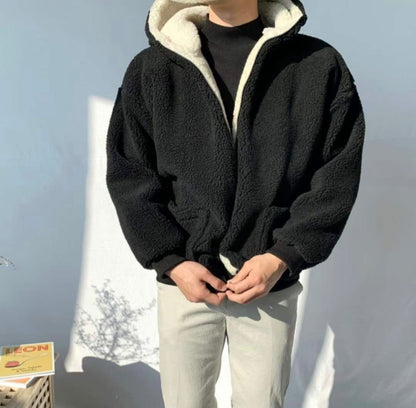 超柔軟外套Borg Jacket－韓國男裝